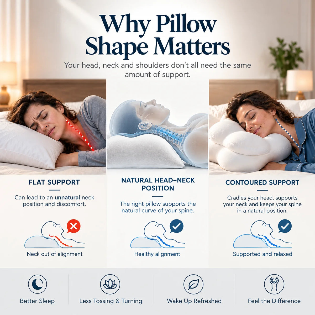 Snuggi™ Contour Pillow