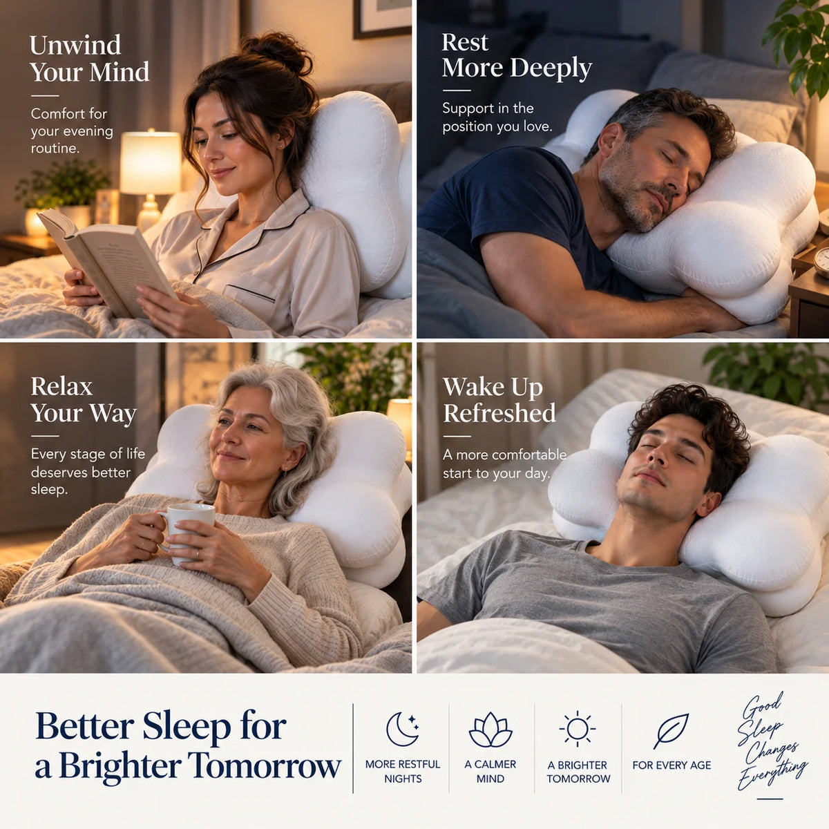 Snuggi™ Contour Pillow